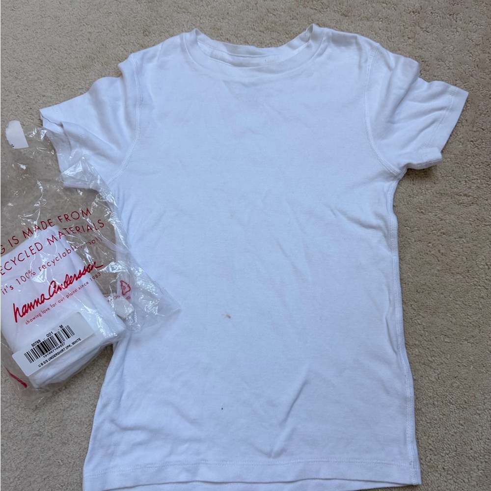 Hanna Andersson White Undershirt